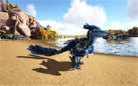 Elemental Ice DeinoNychus (Wild) - ARK Official Community Wiki