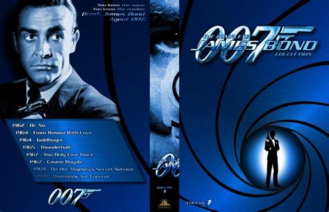 007: The Complete James Bond Collection Custom - Volume 1 - Movie DVD ...