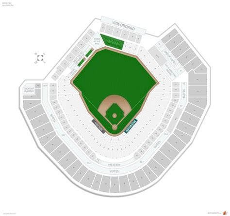 Seattle Mariners Seating Chart - Interactive Guide