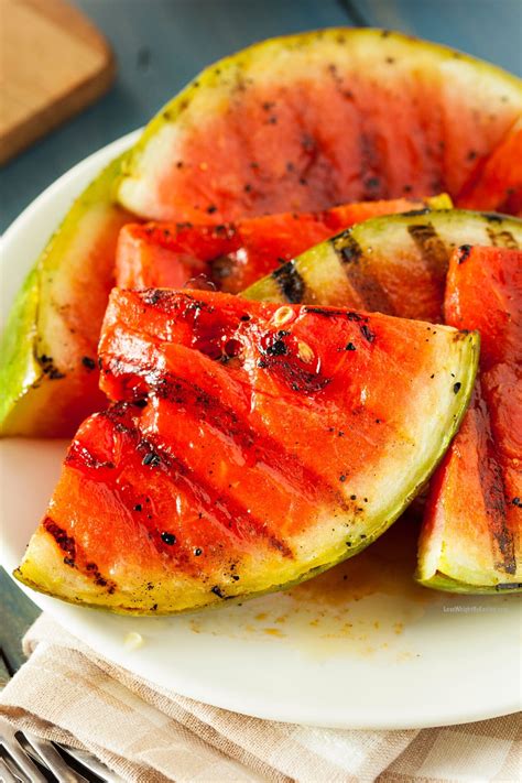 Low Calorie Grilled Watermelon - Lose Weight By Eating