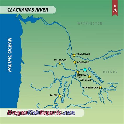 Clackamas River - Estacada, OR - Fish Reports & Map