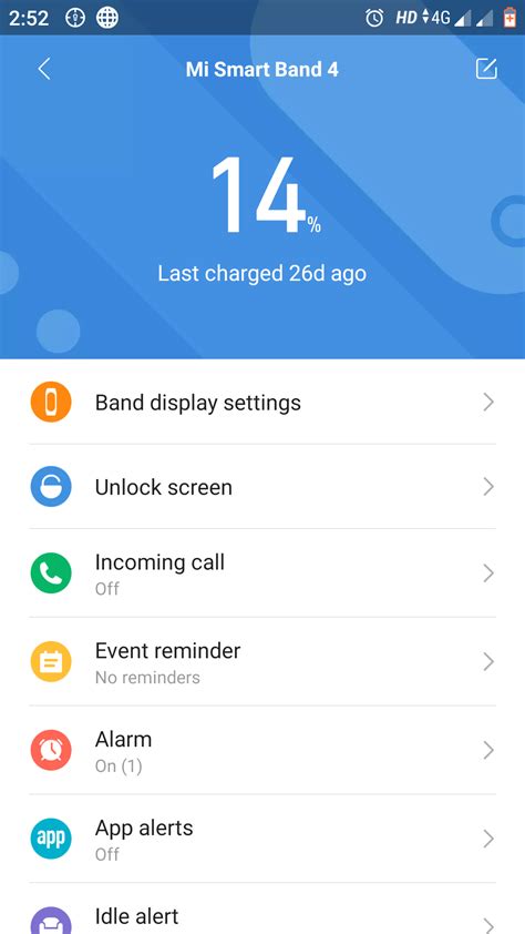 Love the battery life in Mi Band 4 💘 : r/miband