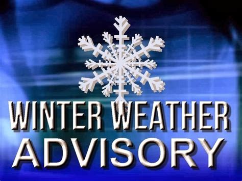 Tillamook County Emergency Management Advisory: Winter Weather Advisory ...