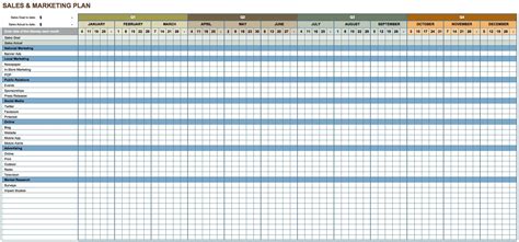 marketing action plan template excel — excelxo.com