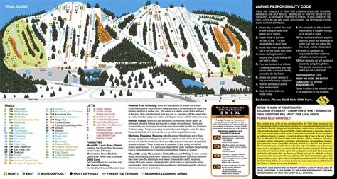 Mt St Louis-Moonstone Trail Map | OnTheSnow