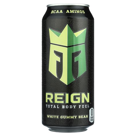 (12 Cans) Reign White Gummy Bear 16 oz - Walmart.com