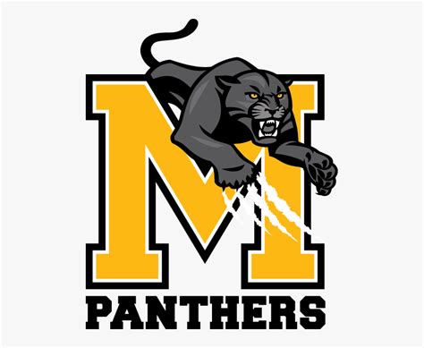 Panther Clipart Panther Mascot - Milton High School Fl Logo , Free ...