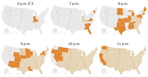 What Time Do the Polls Close? A State-by-State Guide - The New York Times