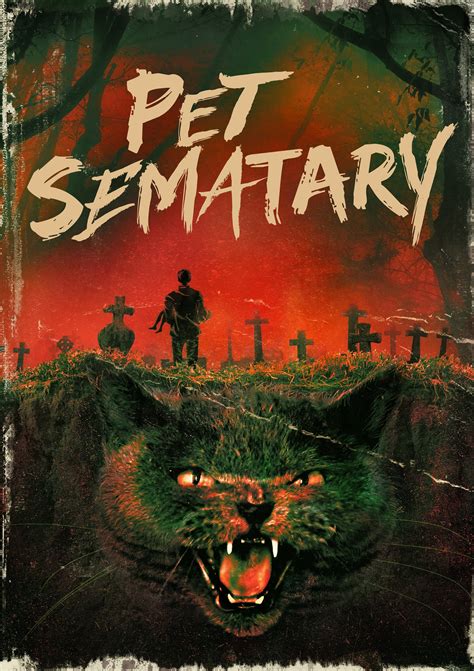 Pet Sematary Stephen King Horror Novel Book Cover Hdd Poster - Etsy