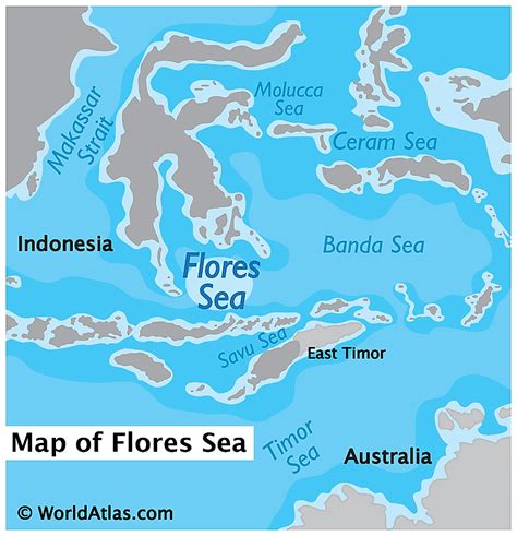 Flores Sea - WorldAtlas