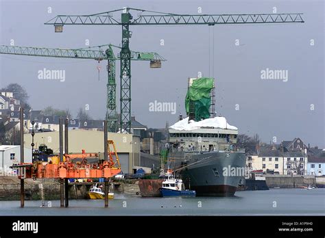 Appledore shipyard near Bideford Devon UK Stock Photo - Alamy