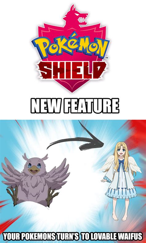 the new feature is awsome | Pokémon Sword and Shield | Know Your Meme