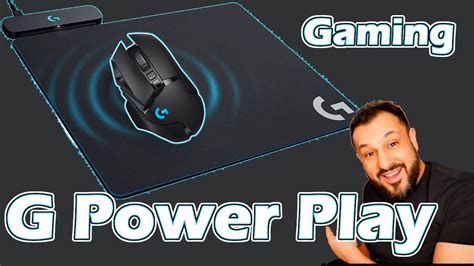 Logitech G PowerPlay Wireless Charging Mouse Pad - YouTube