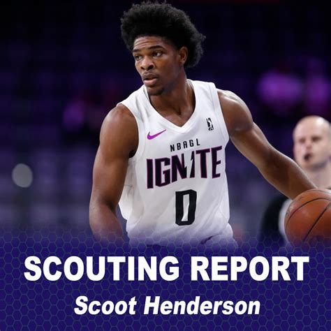 2023 NBA Draft scouting report: Scoot Henderson - At The Hive