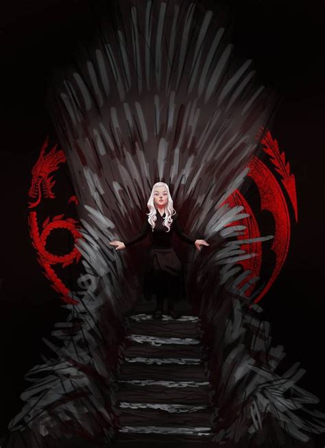 Iron Throne by AnaLuizaCG on DeviantArt | Game of thrones art, Targaryen art, Iron throne