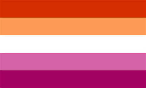 Where can I get a pin of the lesbian flag variant w/ the orange stripe ...