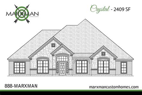 The Crystal Floor Plan – MARXMAN HOMES