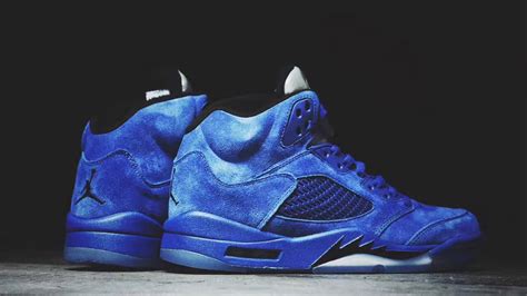 Air Jordan 5 Blue Suede Release Date - Sneaker Bar Detroit