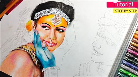 Holi Special Drawing Radha Krishna | Holi Drawing Easy Step by Step | Radha Krishna Playing Holi