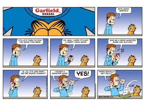 Garfield Thanksgiving Comic Strip