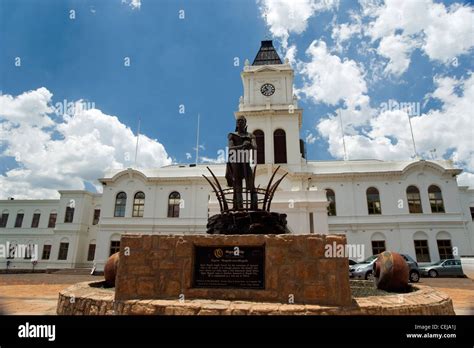 Statue, Mogale City, Krugersdorp, Gauteng, South Africa Stock Photo - Alamy