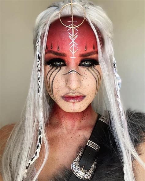 Warrior Makeup | Warrior makeup, Viking makeup, Halloween makeup