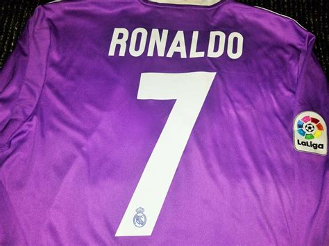 Cristiano Ronaldo Real Madrid 2016 2017 Purple Long Sleeve Jersey Shir – foreversoccerjerseys