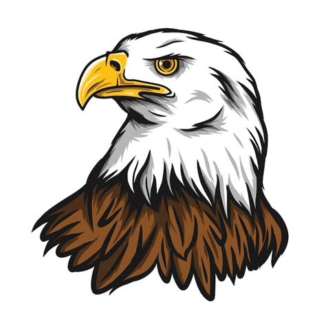 Premium Vector | Eagle head illustration