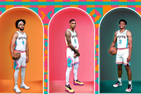 The Spurs officially unveil their new “City Edition” jerseys - Pounding ...