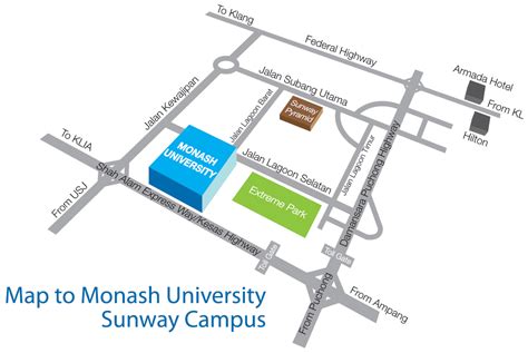 Getting around Sunway - Monash University Malaysia