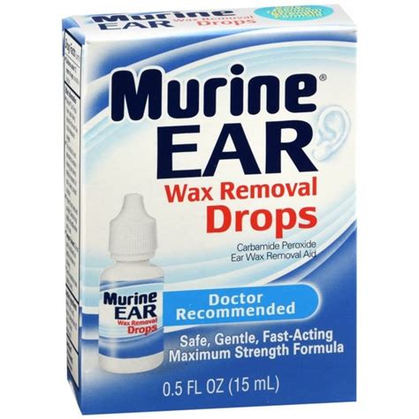 Murine Ear Wax Removal Drops – 0.5 OZ – Medcare | Wholesale company for beauty and personal care