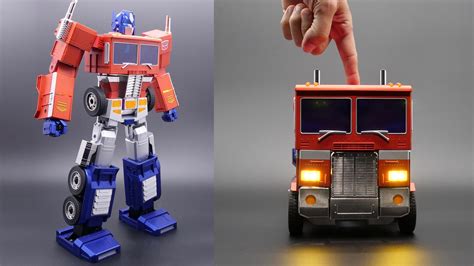 This Optimus Prime Toy Transforms by Itself | PCMag