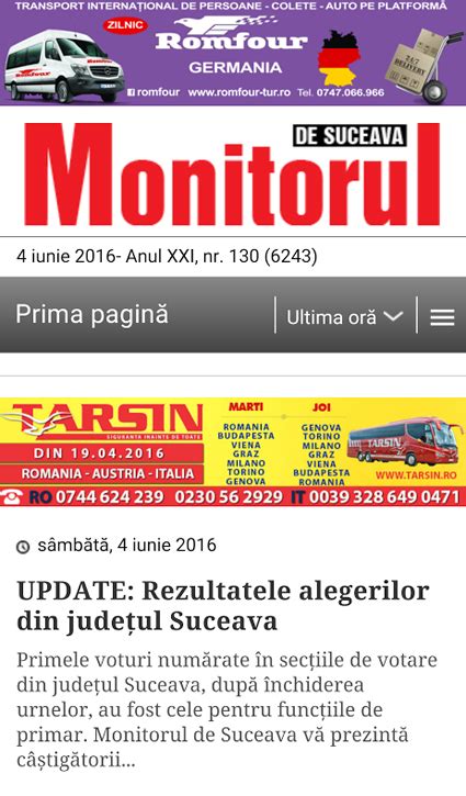 Monitorul de Suceava a reuşit o performaţă imposibil de egalat | Nord Est News