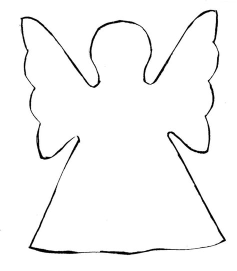 black and white angel clip art - Clip Art Library