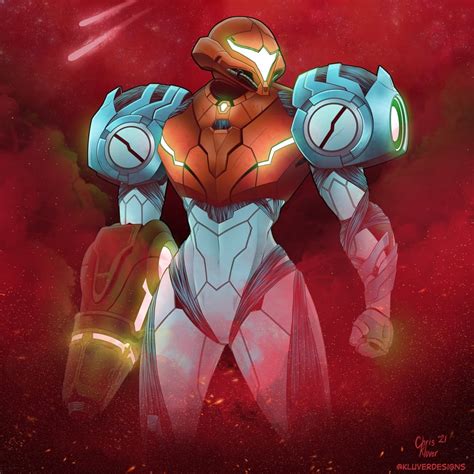 Metroid: Dread artwork by KluverDesigns - a greatly under-appreciated artist! : Metroid