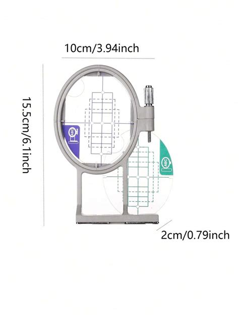 Embroidery Hoops For Brother PE800 SE1900 PE770 780D PE700 PC6500 ...