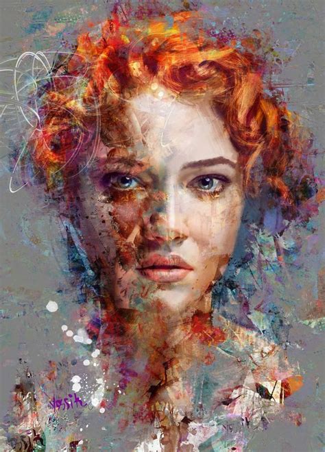 i am unique Painting | Portrait art, Abstract portrait painting ...