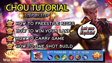 2 FREESTYLE KICKS YOU NEED TO LEARN TO BE A CHOU GOD | CHOU TUTORIAL 2022 | CHOU TIPS & TRICKS ...