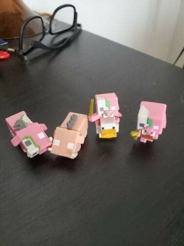 Minecraft Minifigures - Lot Of 4 Nether Themed Figures | #3875538494