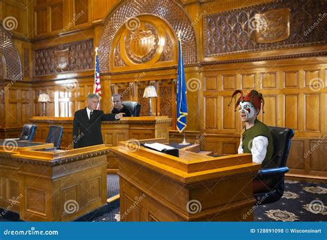 Funny Court Jester, Judge, Law, Courtroom Royalty-Free Stock Photo ...