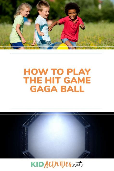 GaGa Ball Game Rules: How to Play and the GaGa Ball Pit Dimensions | Gaga ball, Outdoor games ...