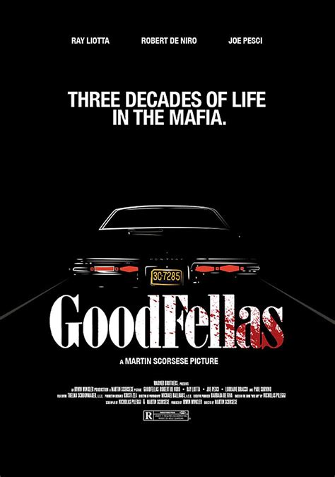 Goodfellas Movie Poster 2 | Etsy in 2021 | Goodfellas movie posters ...