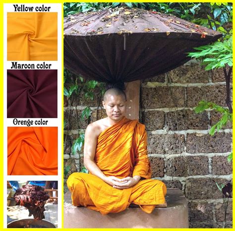 Buddhist Monk Robes, Tibetan Buddhist Shakyamuni Buddha Robes Monk Dress Thai sangati chougu ...