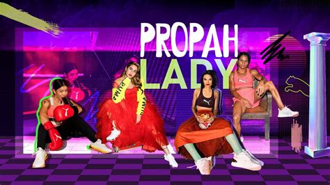 Propah Lady ft. Sara Ali Khan, Mary Kom, Dutee Chand, Anjali Lama | PUMA - YouTube