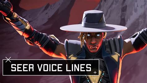 SEER Voice Lines and Quotes | Apex Legends - YouTube