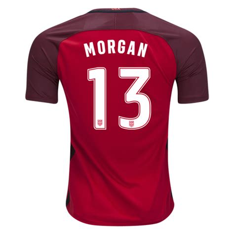 Nike Youth USA Alex Morgan #13 Soccer Jersey (Alternate 17/18 ...