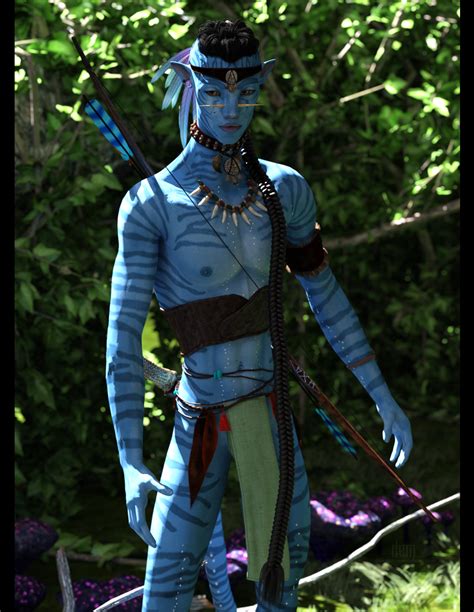 Nawkxey, Na'vi Warrior :: Iray 3 by DrowElfMorwen on DeviantArt