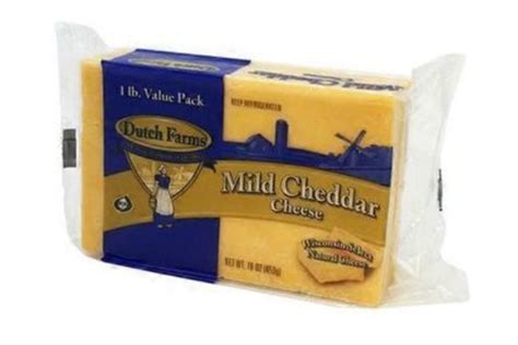 Buy Dutch Farms Mild Cheddar Cheese - 16 Ounces Online | Mercato