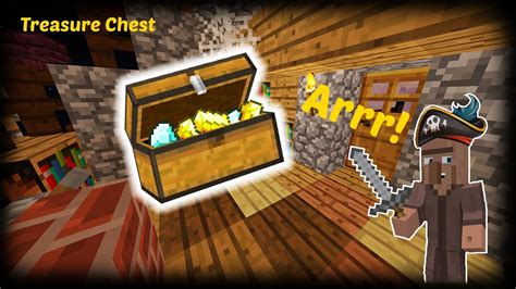 Minecraft - How to make a Treasure Chest - YouTube