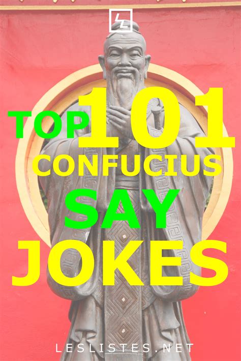 The top 101 confucius say jokes that will make you lol les listes – Artofit